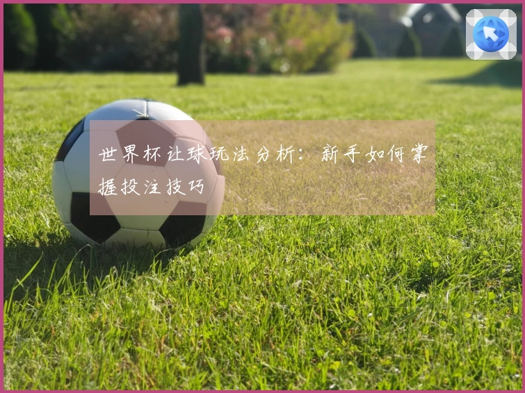 世界杯让球玩法分析：新手如何掌握投注技巧